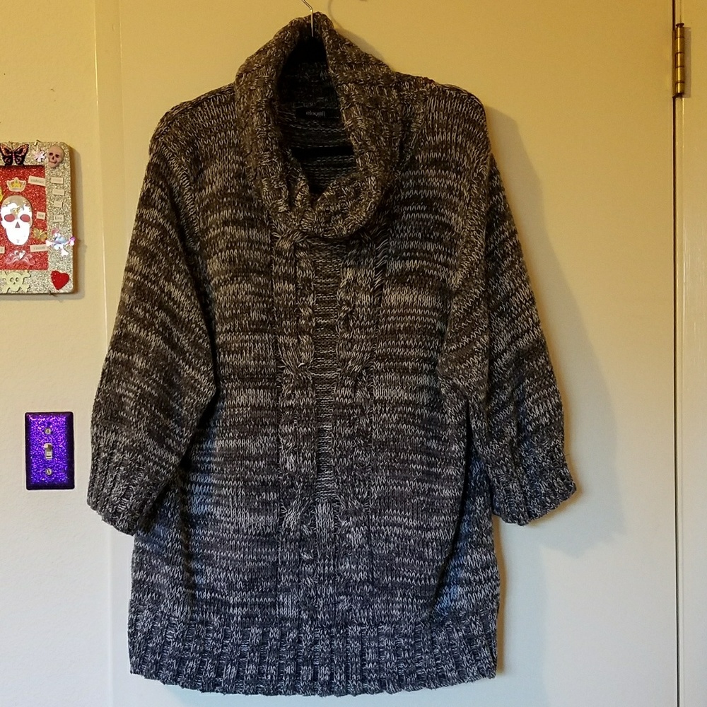 Eloquii 22/24 grey turtle neck sweater